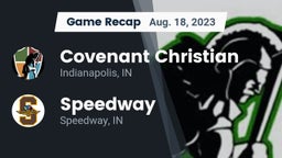 Recap: Covenant Christian  vs. Speedway  2023