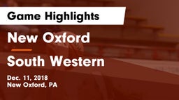 New Oxford  vs South Western  Game Highlights - Dec. 11, 2018
