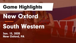 New Oxford  vs South Western  Game Highlights - Jan. 13, 2020