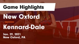 New Oxford  vs Kennard-Dale  Game Highlights - Jan. 29, 2021