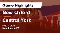 New Oxford  vs Central York  Game Highlights - Feb. 3, 2021