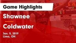 Shawnee  vs Coldwater  Game Highlights - Jan. 5, 2019