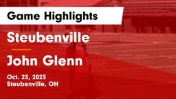 Steubenville  vs John Glenn  Game Highlights - Oct. 23, 2023