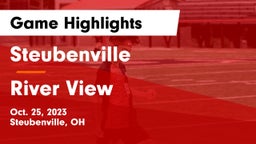 Steubenville  vs River View  Game Highlights - Oct. 25, 2023
