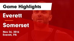 Everett  vs Somerset  Game Highlights - Nov 26, 2016