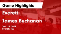 Everett  vs James Buchanan  Game Highlights - Jan. 26, 2019