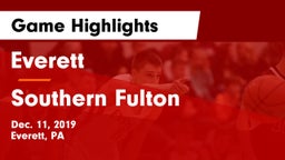 Everett  vs Southern Fulton Game Highlights - Dec. 11, 2019