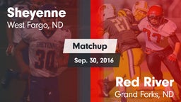 Matchup: Sheyenne  vs. Red River  2016