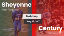 Matchup: Sheyenne  vs. Century  2017