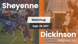 Matchup: Sheyenne  vs. Dickinson  2017