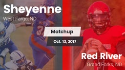 Matchup: Sheyenne  vs. Red River   2017