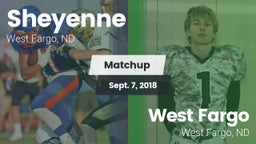 Matchup: Sheyenne  vs. West Fargo  2018