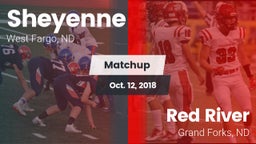 Matchup: Sheyenne  vs. Red River   2018