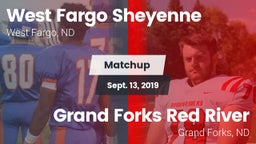 Matchup: Sheyenne  vs. Grand Forks Red River  2019