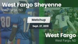 Matchup: Sheyenne  vs. West Fargo  2019