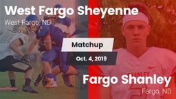 Matchup: Sheyenne  vs. Fargo Shanley  2019