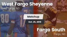 Matchup: Sheyenne  vs. Fargo South  2019