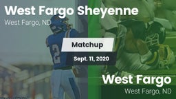 Matchup: Sheyenne  vs. West Fargo  2020