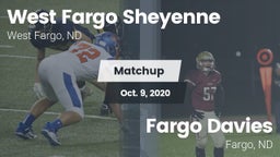 Matchup: Sheyenne  vs. Fargo Davies  2020