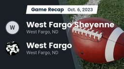 Recap: West Fargo Sheyenne  vs. West Fargo  2023