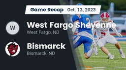 Recap: West Fargo Sheyenne  vs. Bismarck  2023