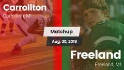 Matchup: Carrollton High vs. Freeland  2018
