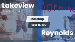 Matchup: Lakeview  vs. Reynolds  2017