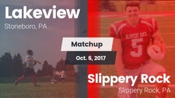Matchup: Lakeview  vs. Slippery Rock  2017