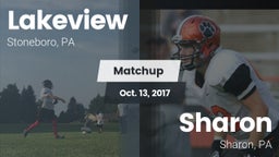 Matchup: Lakeview  vs. Sharon  2017