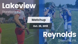 Matchup: Lakeview  vs. Reynolds  2018