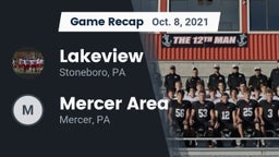 Recap: Lakeview  vs. Mercer Area  2021