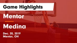 Mentor  vs Medina  Game Highlights - Dec. 20, 2019