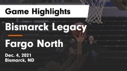 Bismarck Legacy  vs Fargo North  Game Highlights - Dec. 4, 2021