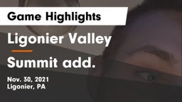 Ligonier Valley  vs Summit add. Game Highlights - Nov. 30, 2021