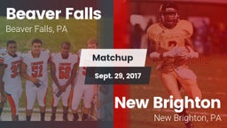 Matchup: Beaver Falls High vs. New Brighton  2017