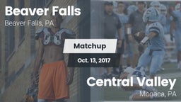 Matchup: Beaver Falls High vs. Central Valley  2017