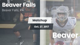Matchup: Beaver Falls High vs. Beaver  2017