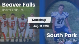Matchup: Beaver Falls High vs. South Park  2018