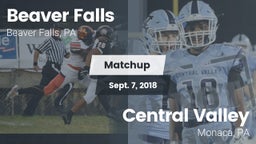 Matchup: Beaver Falls High vs. Central Valley  2018