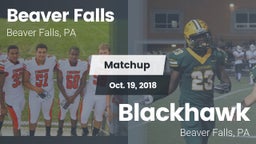 Matchup: Beaver Falls High vs. Blackhawk  2018