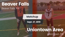 Matchup: Beaver Falls High vs. Uniontown Area  2019