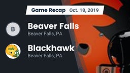 Recap: Beaver Falls  vs. Blackhawk  2019