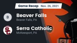 Recap: Beaver Falls  vs. Serra Catholic  2021