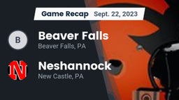 Recap: Beaver Falls  vs. Neshannock  2023