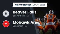 Recap: Beaver Falls  vs. Mohawk Area  2023