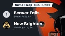 Recap: Beaver Falls  vs. New Brighton  2023