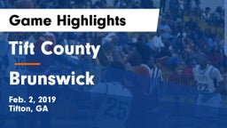 Tift County  vs Brunswick  Game Highlights - Feb. 2, 2019