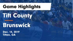 Tift County  vs Brunswick  Game Highlights - Dec. 14, 2019