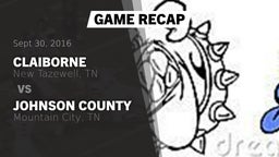 Recap: Claiborne  vs. Johnson County  2016