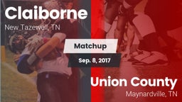 Matchup: Claiborne High vs. Union County  2017